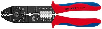 KNIPEX 97 21 215 C - Diagonale Zange - Metall - Kunststoff - Blau - Rot - 230 mm - 222 g von LumaTech