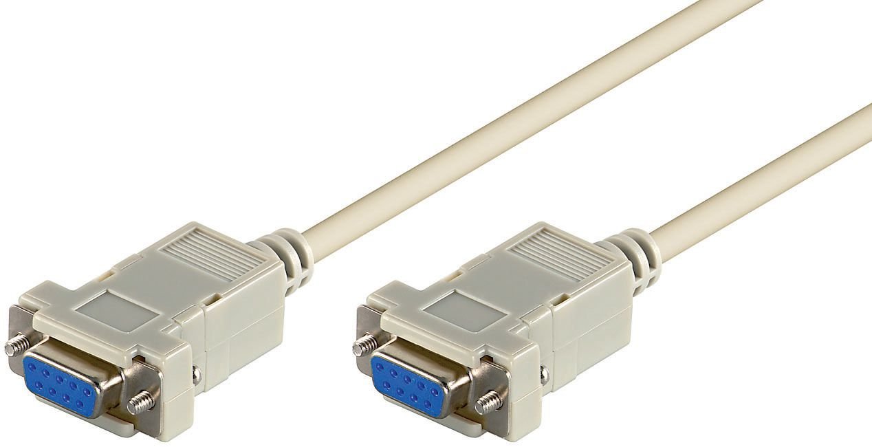 MicroConnect Kabel seriell - DB-9 (W) zu DB-9 (W) von LumaTech