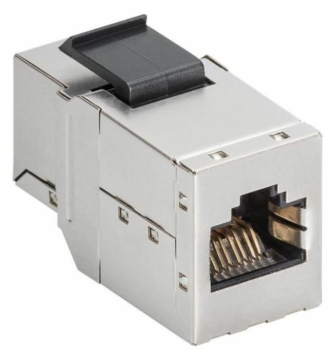 MicroConnect KEYSTONE-12 - Silber - RJ-45 - RJ-45 - Weiblich - Weiblich - Cat6a von LumaTech