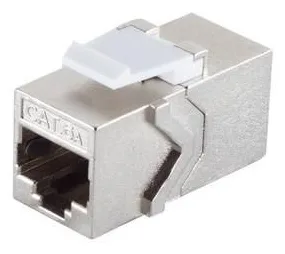 MicroConnect KEYSTONE-12 - Silber - RJ-45 - RJ-45 - Weiblich - Weiblich - Cat6a, Ansicht 3