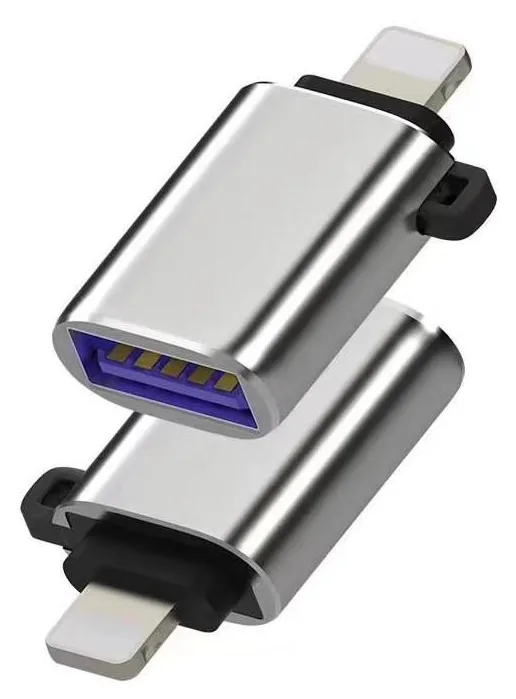 MicroConnect Lightning Adapter - Lightning männlich zu USB Typ A weiblich, Ansicht 2