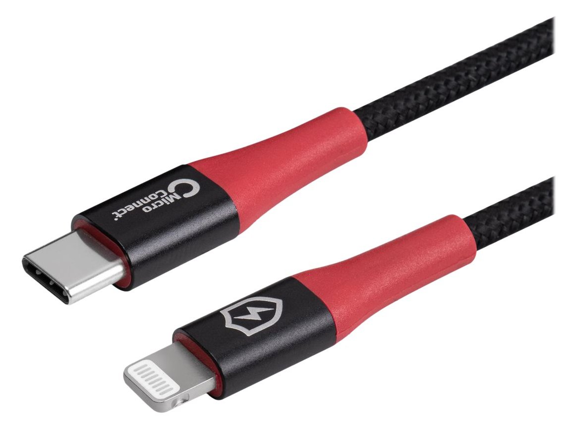 MicroConnect Lightning-Kabel - 24 pin USB-C männlich zu Lightning männlich von LumaTech