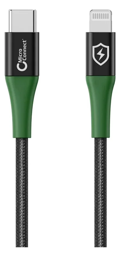 MicroConnect Lightning-Kabel - 24 pin USB-C männlich zu Lightning männlich, Ansicht 3