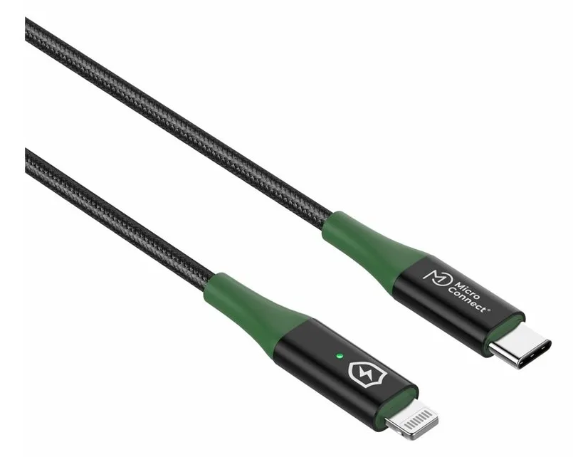 MicroConnect Lightning-Kabel - 24 pin USB-C männlich zu Lightning männlich, Ansicht 4