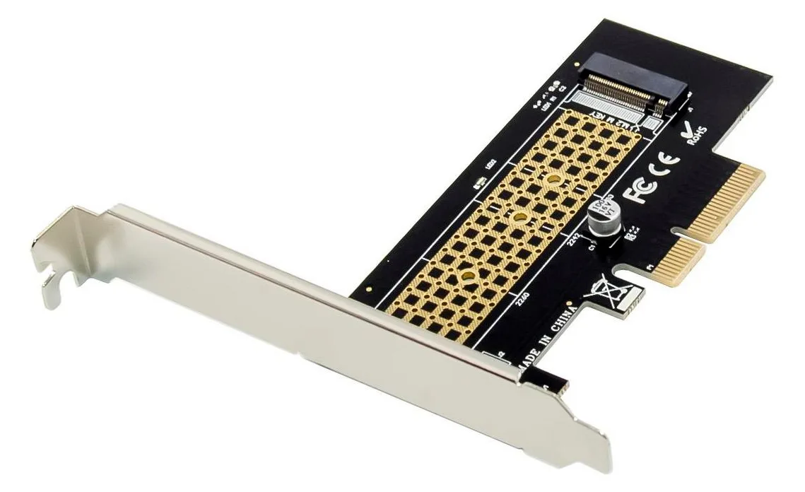 MicroConnect MC-PCIE-NVME-SSDADAPT - PCIe - M.2 - PCIe 3.0 - China - Windows Server 2012 - 146 mm, Ansicht 3
