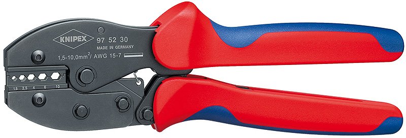 KNIPEX 97 52 30 - Stahl - Blau - Rot - 220 mm - 477 g
