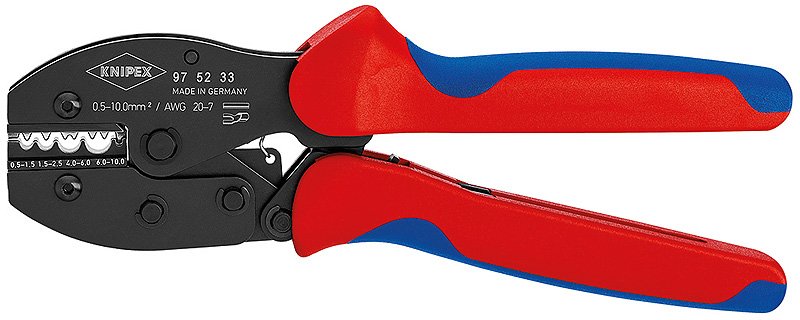 KNIPEX 97 52 33 - Stahl - Blau - Rot - 220 mm - 478 g