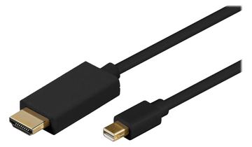 MicroConnect MDPHDMI5B 5m Mini DisplayPort HDMI Type A (Standard) Schwarz Videokabel-Adapter von LumaTech