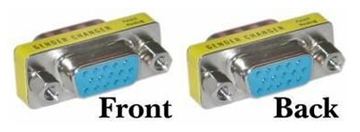 MicroConnect Mini - VGA-Gender Changer - HD-15 (VGA) von LumaTech