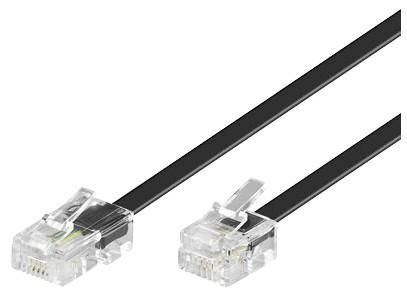 MicroConnect Modular - Netzwerkkabel - RJ-11 (M) - 1 m