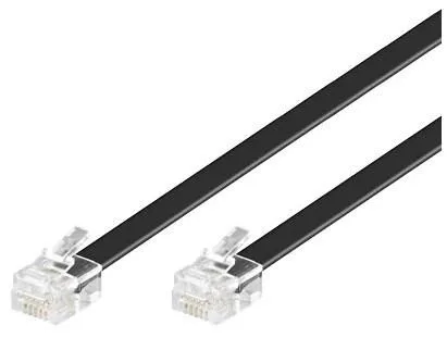 MicroConnect Modular Straight - Telefonkabel - RJ-12 (M), Ansicht 2