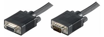 MicroConnect MONGH10B 10m VGA (D-Sub) VGA (D-Sub) Schwarz VGA-Kabel von LumaTech
