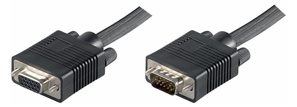 MicroConnect MONGH10B 10m VGA (D-Sub) VGA (D-Sub) Schwarz VGA-Kabel von LumaTech