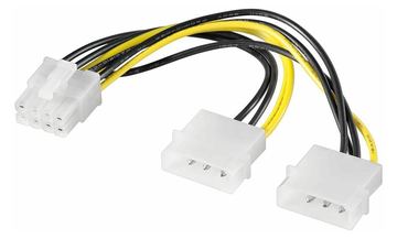 MicroConnect Netzteil - interne Stromversorgung, 4-polig (M) von LumaTech