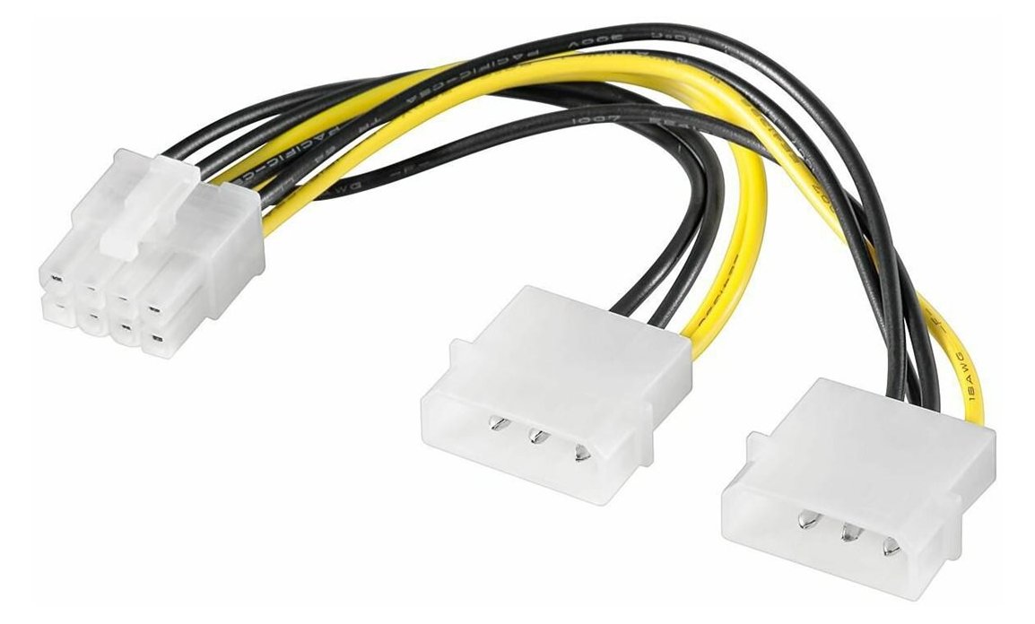 MicroConnect Netzteil - interne Stromversorgung, 4-polig (M)