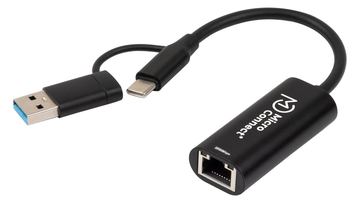 MicroConnect Netzwerkadapter - USB-C - Gigabit Ethernet x 1 von LumaTech