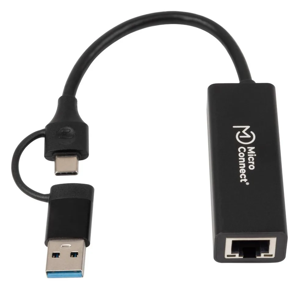 MicroConnect Netzwerkadapter - USB-C - Gigabit Ethernet x 1, Ansicht 3