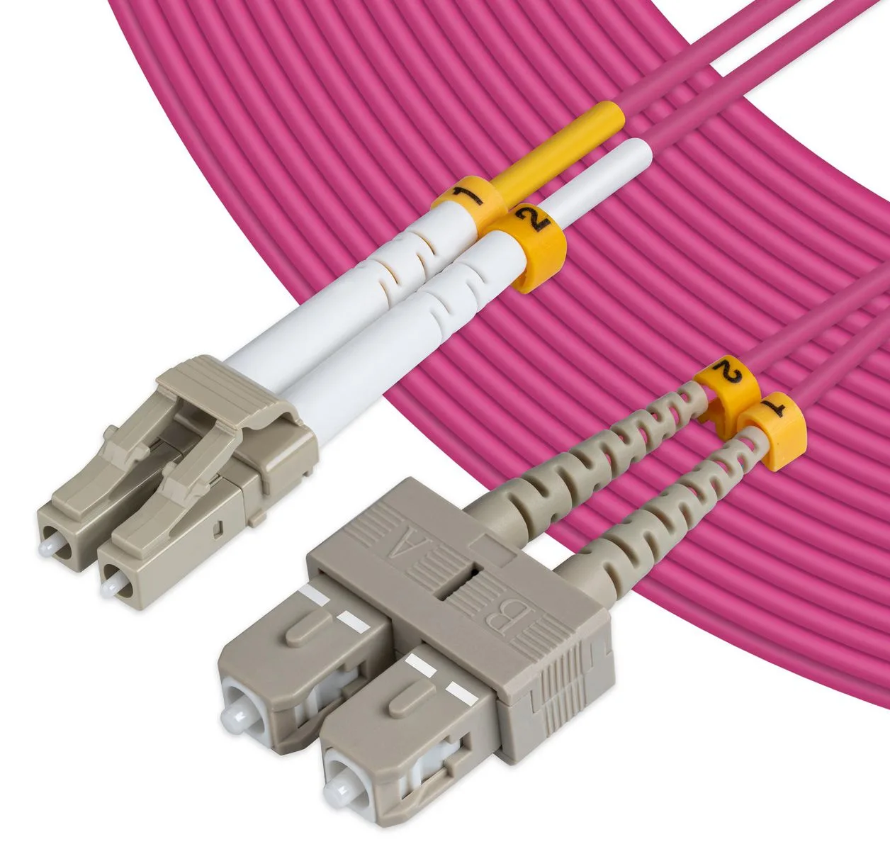 MicroConnect Netzwerkkabel - LC/UPC Multi-Modus bis SC/UPC Multi-Modus, Ansicht 3