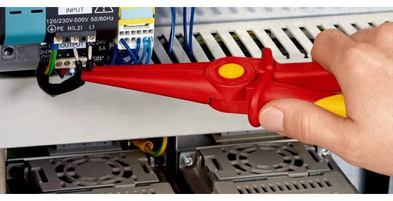 KNIPEX 98 62 02 - Spitzzange - Kunststoff - Kunststoff - Rot - Gelb - 220 mm - 130 g, Ansicht 3