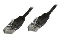 MicroConnect Netzwerkkabel - RJ-45 (M) zu RJ-45 (M) - UTP 0,5 m schwarz, Ansicht 3