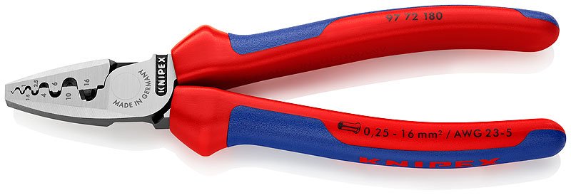 KNIPEX Aderendhülsenzange 180 mm