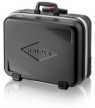 KNIPEX BIG Basic Move - Werkzeugkasten - Acrylnitril-Butadien-Styrol(ABS) - Schwarz - 33 l - 20 kg - Zahlenschloss von LumaTech