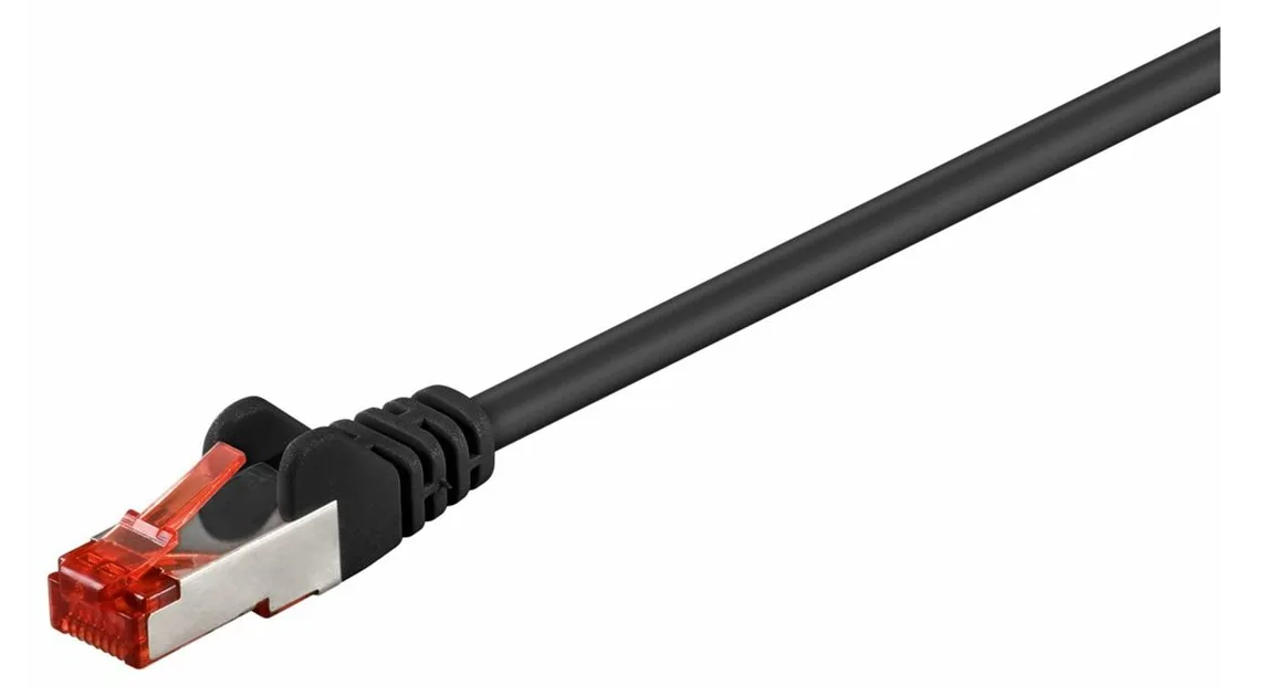 MicroConnect Netzwerkkabel - RJ-45 (M) zu RJ-45 (M) - FTP / STP 0,25 m schwarz, Ansicht 2