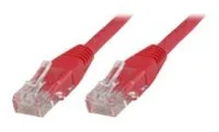 MicroConnect Netzwerkkabel - RJ-45 (M) zu RJ-45 (M) - UTP 0,5 m rot, Ansicht 3
