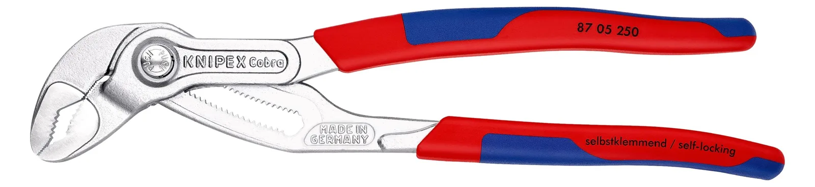 KNIPEX Cobra Hightech-Wasserpumpenzange - Nut-und-Feder-Zange - 250 mm, Ansicht 3