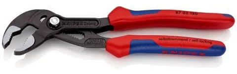 KNIPEX Cobra Hightech-Wasserpumpenzange - Nut-und-Feder-Zange - 180 mm, Ansicht 2