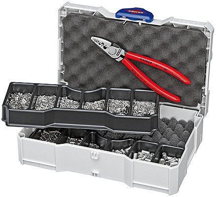 KNIPEX Crimp-Sortimente - Für Aderendhülsen