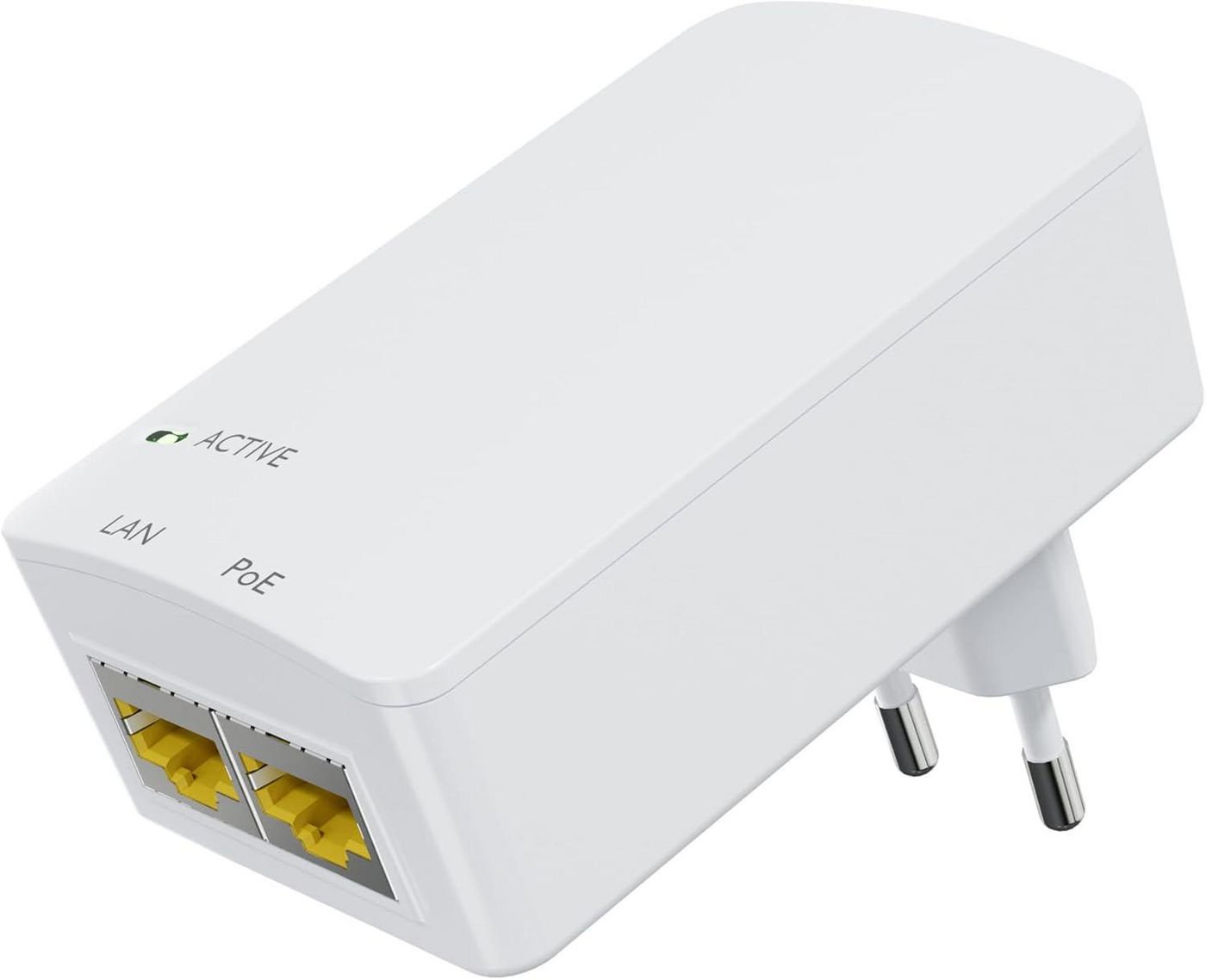 MicroConnect PoE Injector 48V 15.4W EU Plug