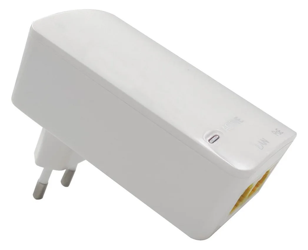 MicroConnect PoE Injector 48V 15.4W EU Plug, Ansicht 2