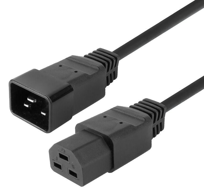 MicroConnect Power Cord C20 - C21 16A PE170405