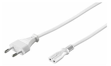 MicroConnect Power Cord Notebook White - Kabel - Strom/Netzteil von LumaTech