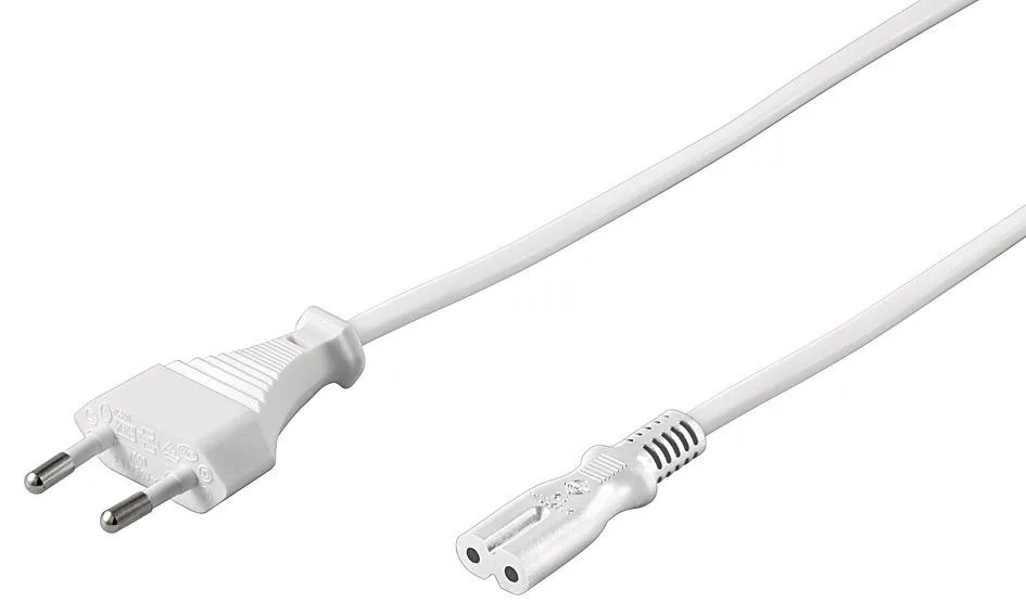 MicroConnect Power Cord Notebook White - Kabel - Strom/Netzteil, Ansicht 2
