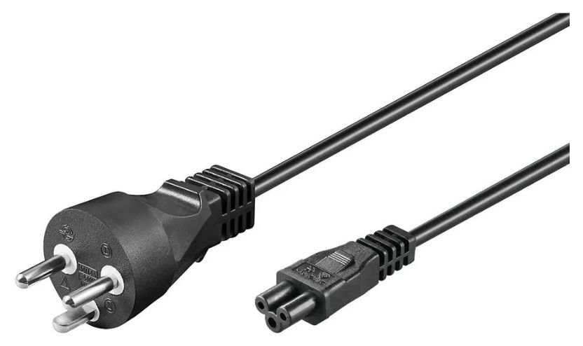 MicroConnect PowerCord - Stromkabel - 1.8 m - Schwarz