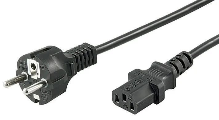 MicroConnect PowerCord - Stromkabel - power IEC 60320 C13 zu power CEE 7/7 (M), Ansicht 2