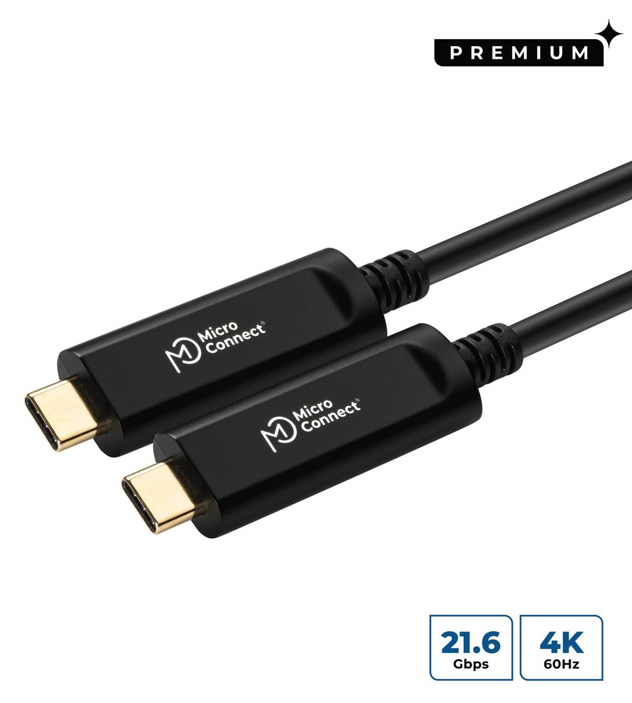 MicroConnect Premium - USB-Kabel - 24 pin USB-C (M) von LumaTech