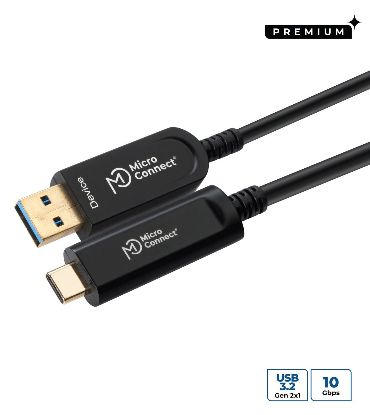MicroConnect Premium - USB-Kabel - 24 pin USB-C (M) von LumaTech