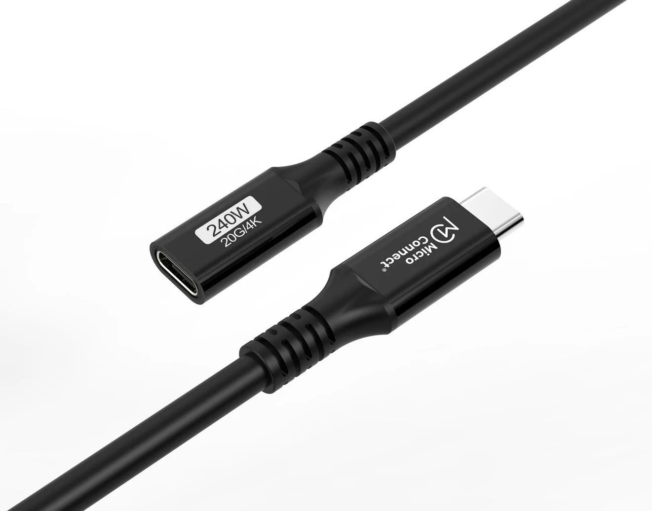 MicroConnect Premium USB-C cable Extender 20Gbps 240W USB 3.2 - Kabel - Digital/Daten, Ansicht 2