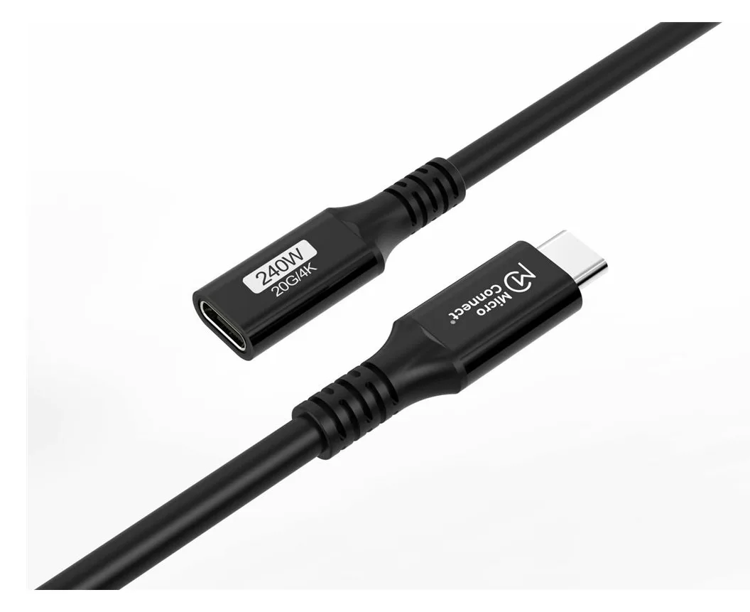 MicroConnect Premium USB-C cable Extender 20Gbps 240W USB 3.2 - Kabel - Digital/Daten, Ansicht 3