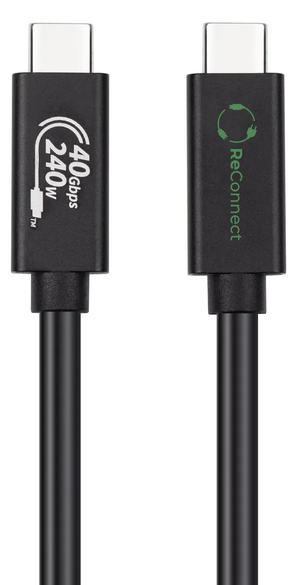 MicroConnect ReConnect GRS USB4 Gen 3x2 cable - Kabel - Digital/Daten, Ansicht 3