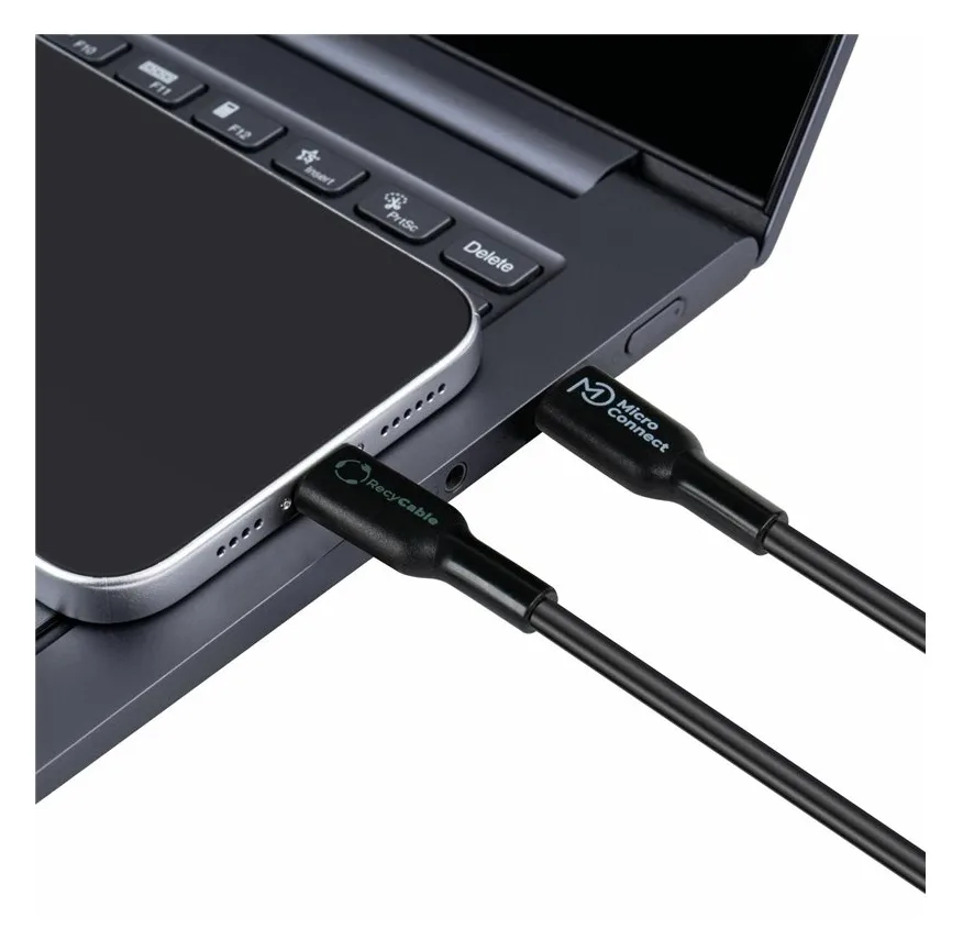 MicroConnect ReConnect GRS USB-C 3.2 Gen 1 to Lightning cable - Kabel - Digital/Daten, Ansicht 2