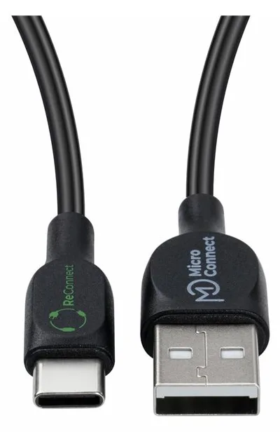 MicroConnect ReConnect GRS USB-C 3.2 Gen 1 to USB-A 2.0 cable - Kabel - Digital/Daten, Ansicht 2