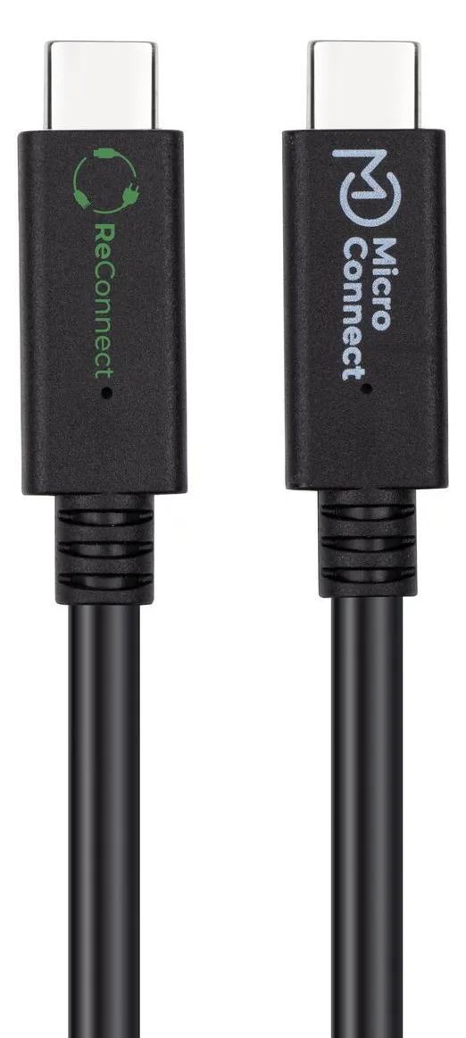 MicroConnect ReConnect GRS USB-C 3.2 Gen2x2 Cable - Kabel - Digital/Daten, Ansicht 3