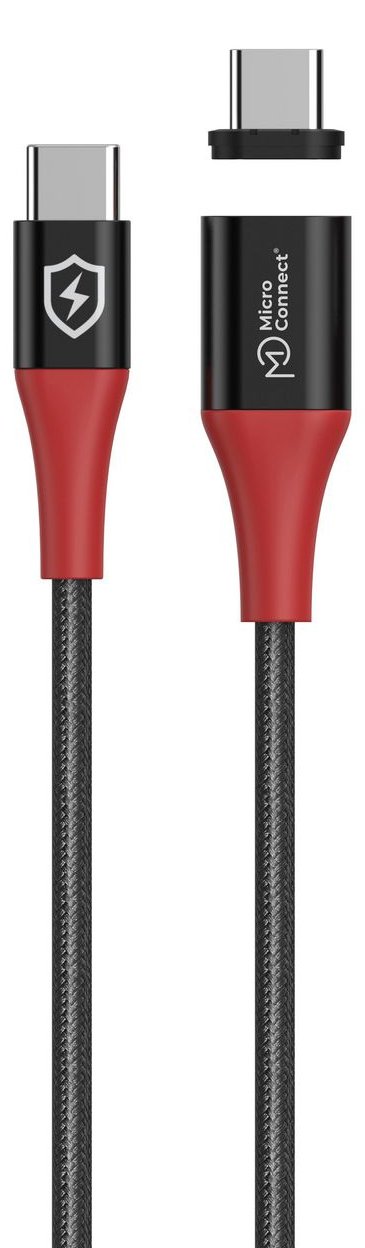 MicroConnect Safe Charge Magnetic USB-C to C Data Blocker cable 240W - Kabel - Digital/Daten von LumaTech