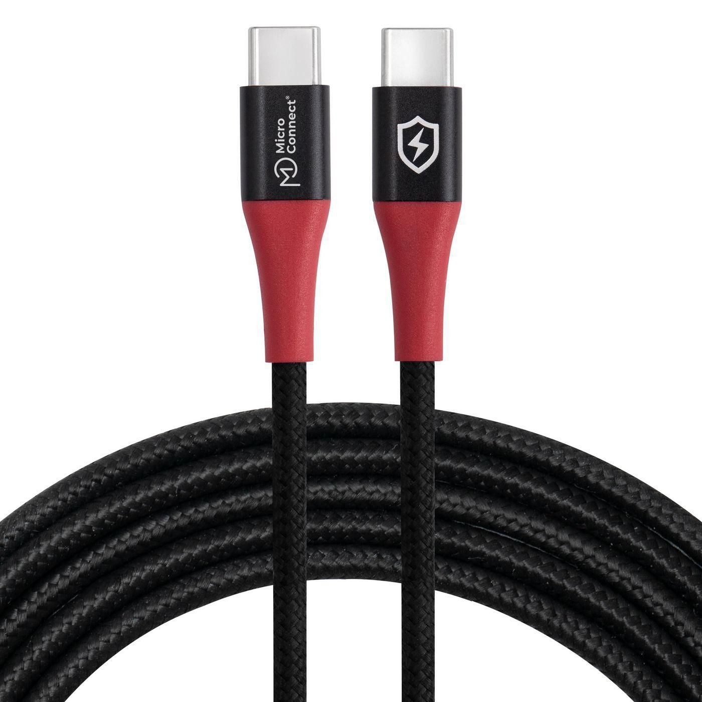 MicroConnect Safe Charge USB-C to C Data Blocker cable 240W - Kabel - Digital/Daten von LumaTech