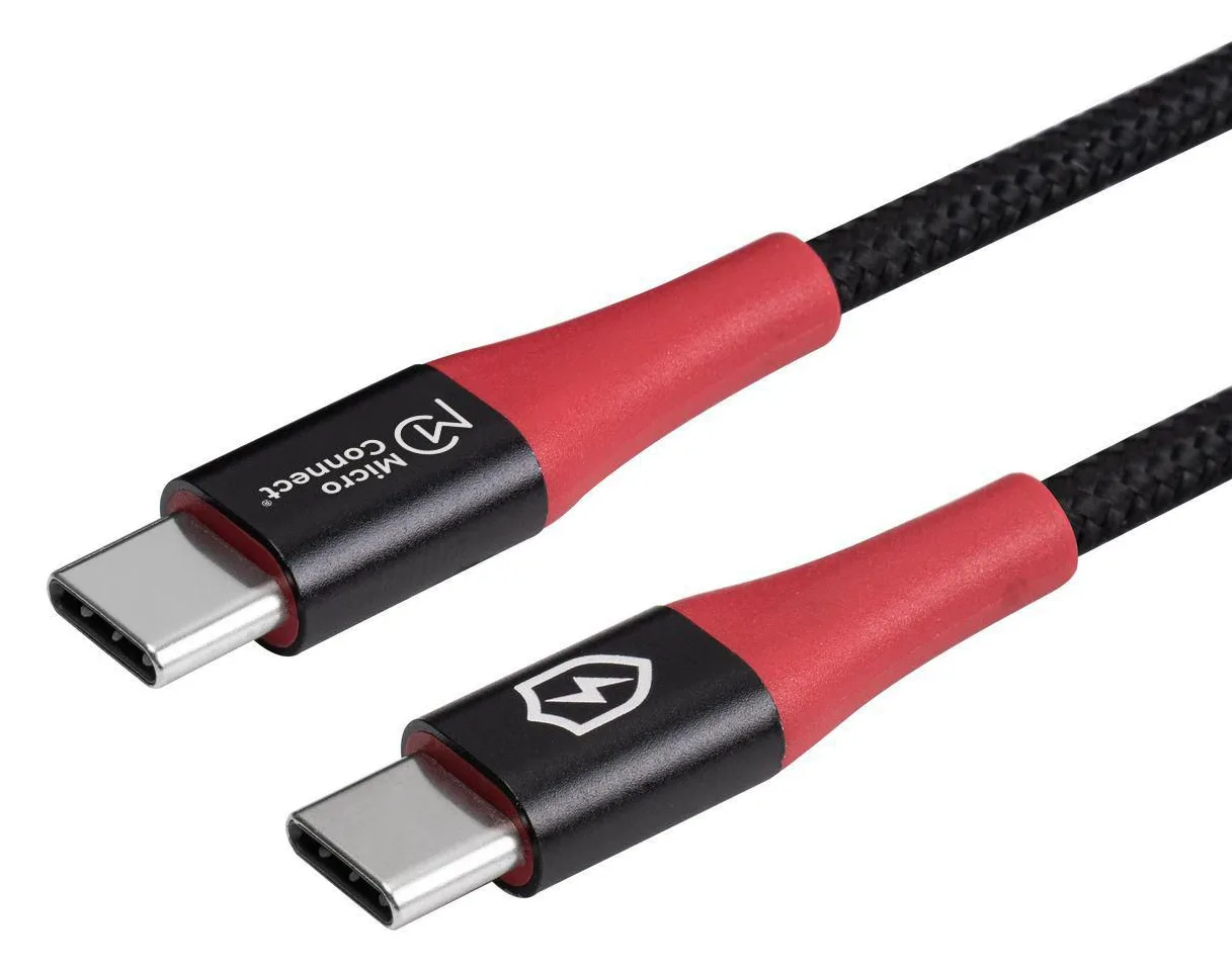 MicroConnect Safe Charge USB-C to C Data Blocker cable 240W - Kabel - Digital/Daten, Ansicht 4