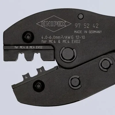 KNIPEX Crimpzange PreciForce, Ansicht 4